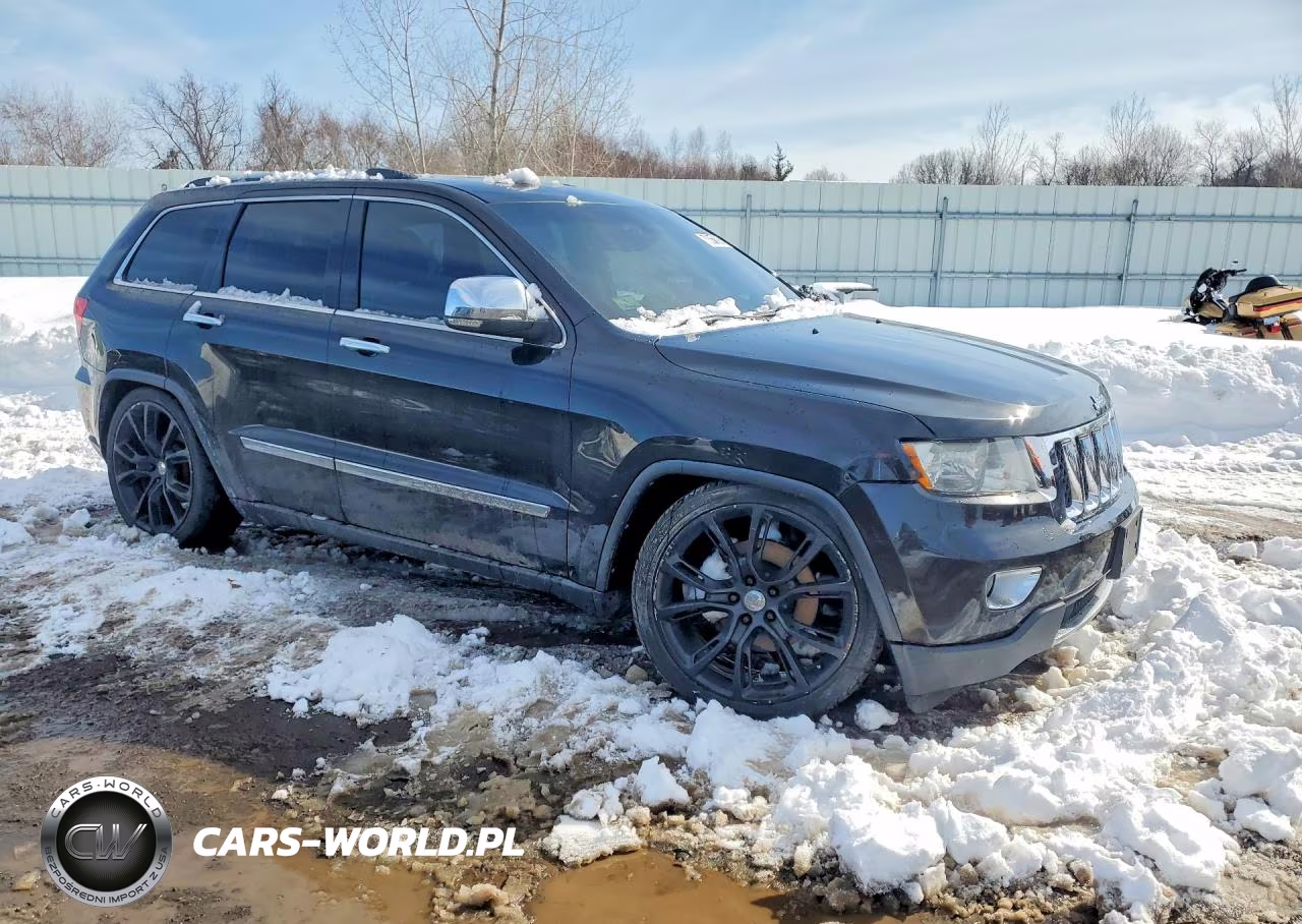 2012 Jeep Grand Cherokee Overland VIN:1C4RJFCT9CC297642 - 4