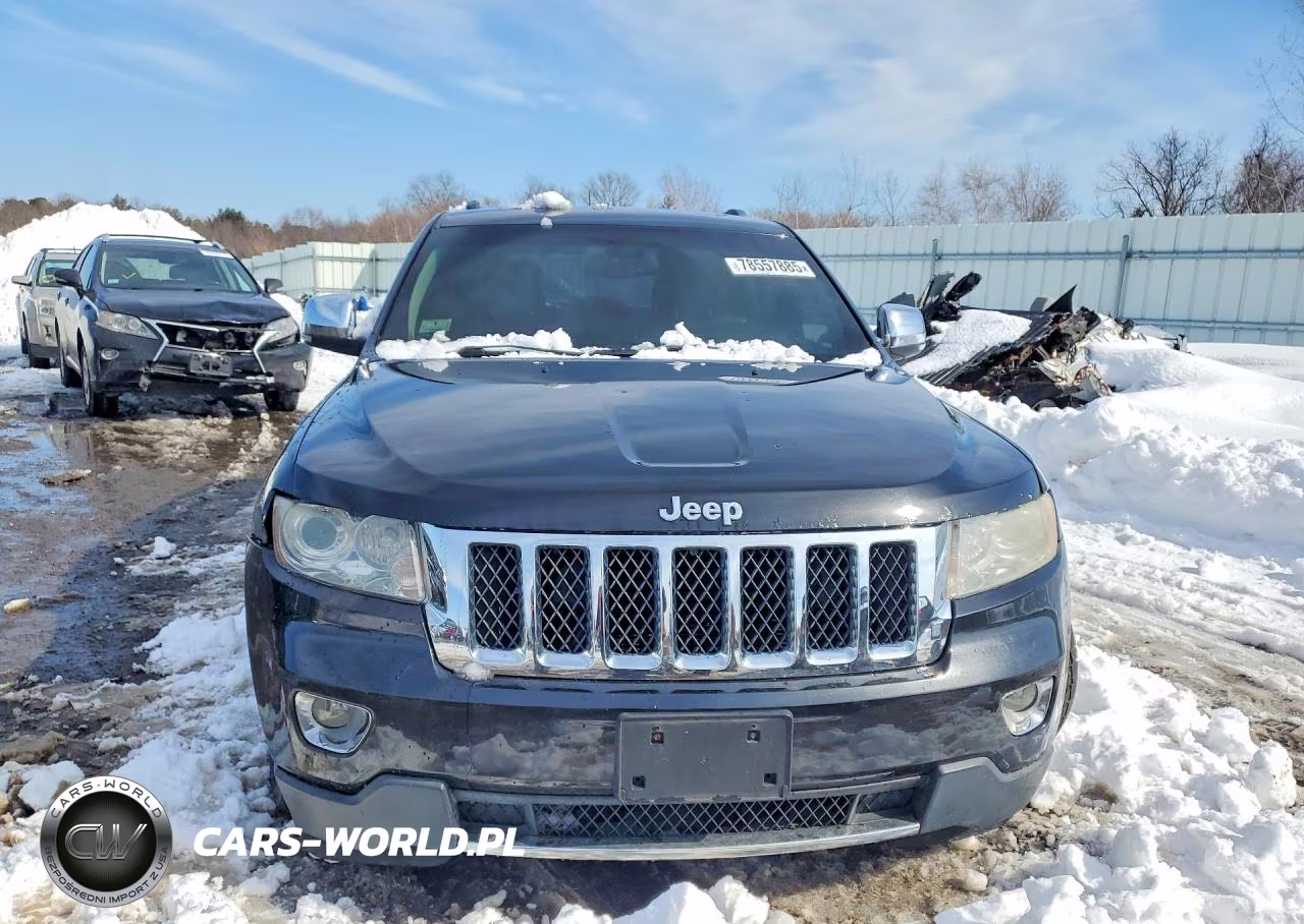 2012 Jeep Grand Cherokee Overland VIN:1C4RJFCT9CC297642 - 5