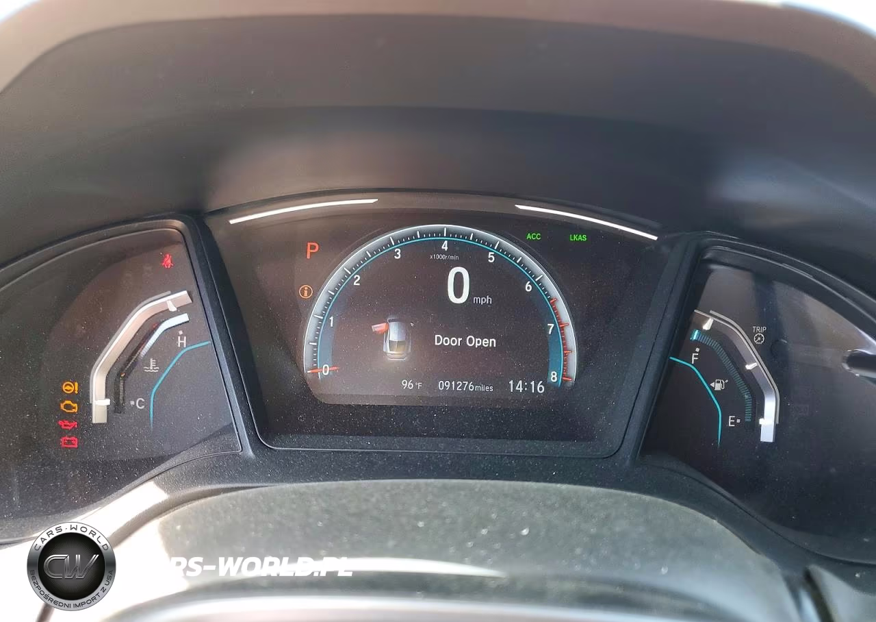 2020 Honda Civic Lx VIN:SHHFK7H30LU405355 - 9