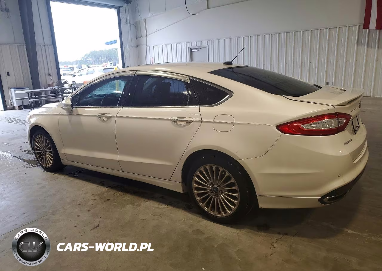 2016 Ford Fusion Titanium VIN:3FA6P0K92GR130878 - 2