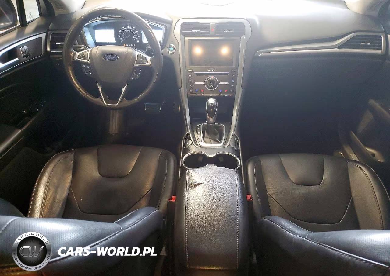 2016 Ford Fusion Titanium VIN:3FA6P0K92GR130878 - 8