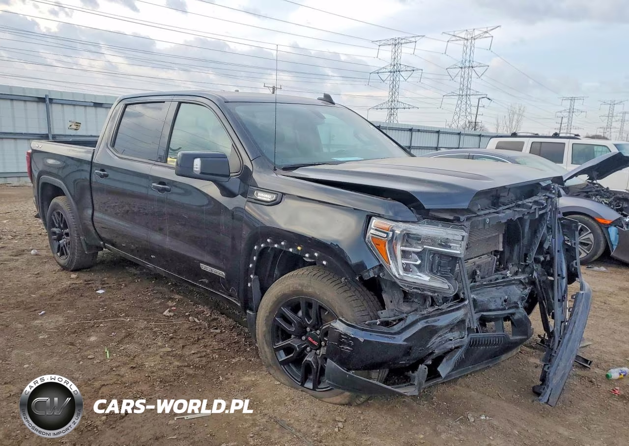 2021 GMC Sierra K1500 Elevation VIN:3GTU9CET4MG272080 - 4