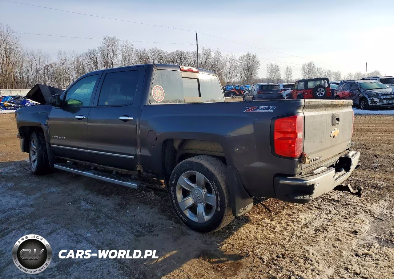 2014 Chevrolet Silverado K1500 Ltz VIN:3GCUKSEC3EG257408 - 2