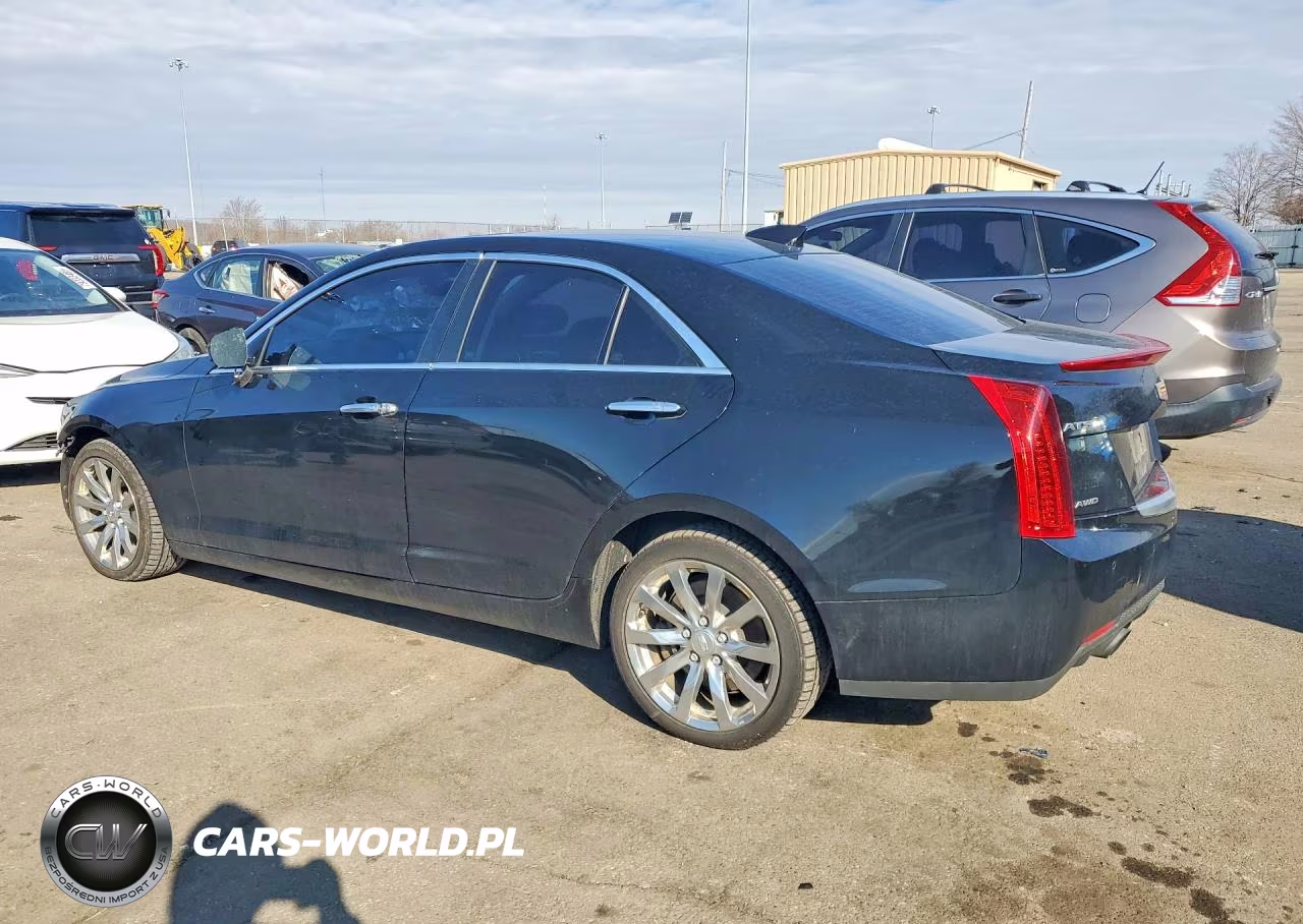 2017 Cadillac Ats Luxury VIN:1G6AH5RX6H0115338 - 2