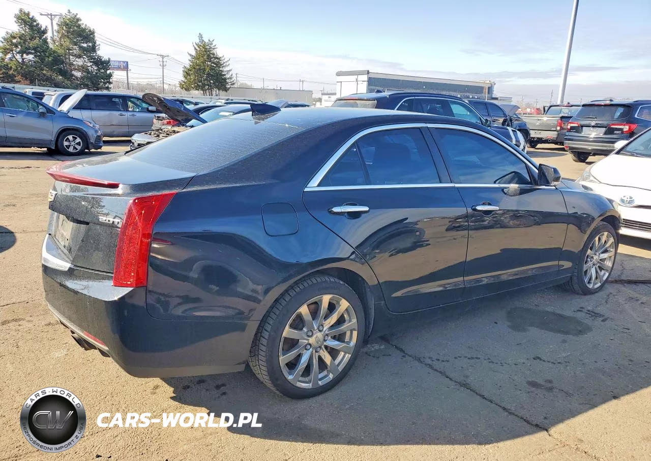 2017 Cadillac Ats Luxury VIN:1G6AH5RX6H0115338 - 3