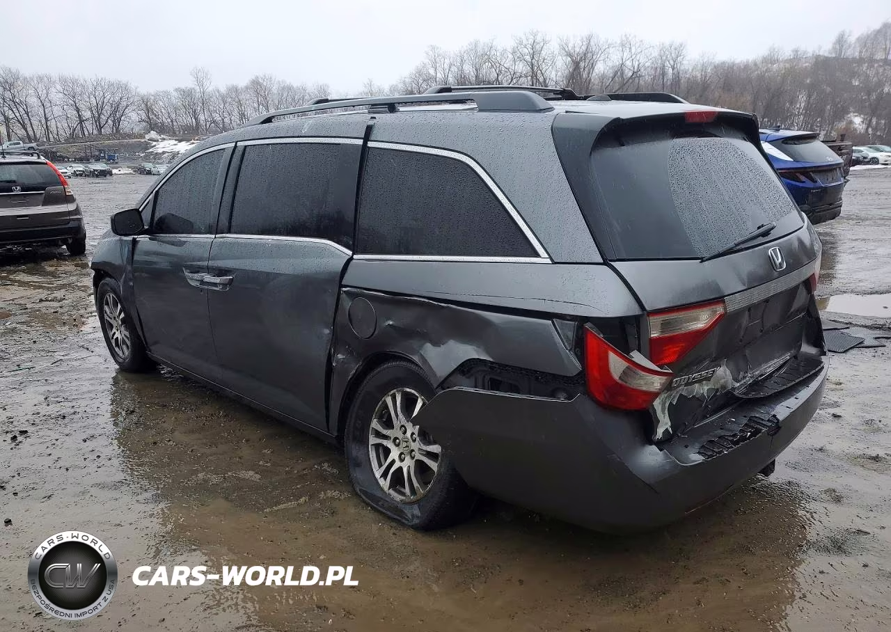 2012 Honda Odyssey Exl VIN:5FNRL5H68CB102706 - 2