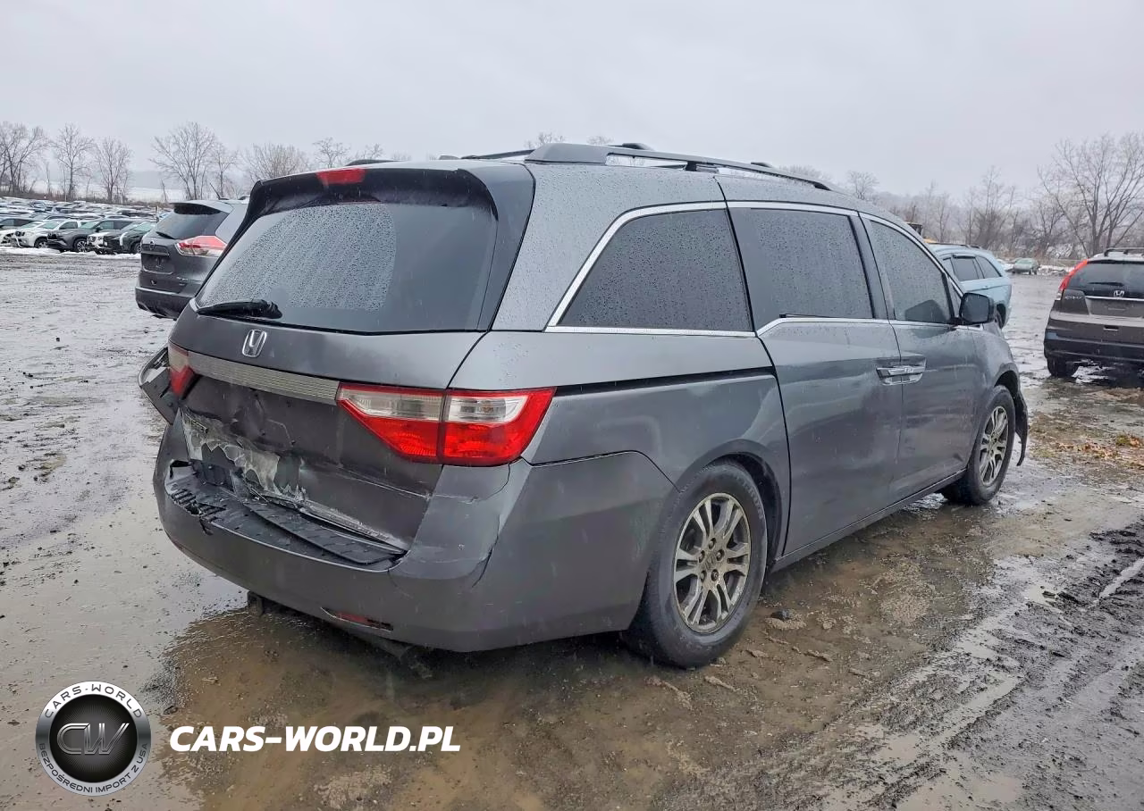 2012 Honda Odyssey Exl VIN:5FNRL5H68CB102706 - 3