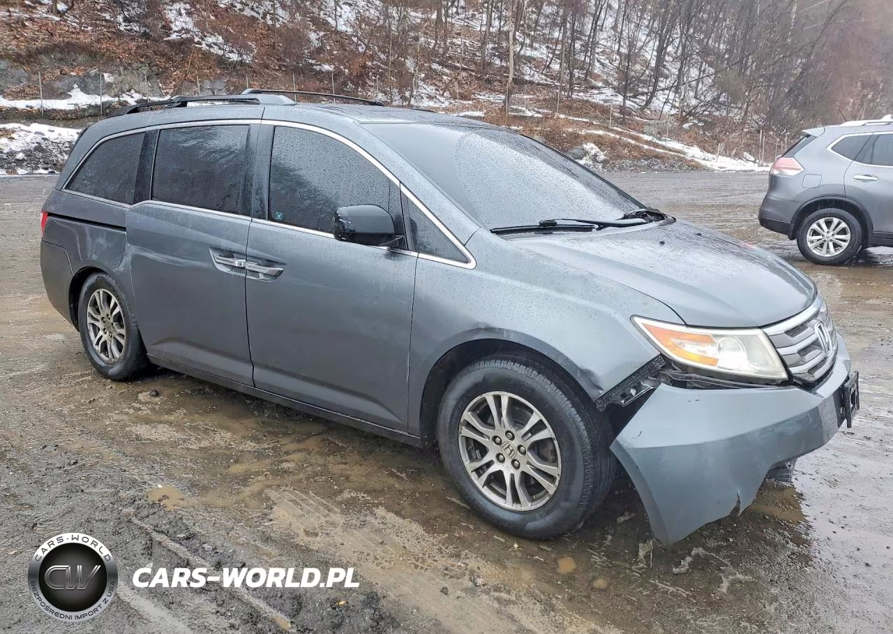 2012 Honda Odyssey Exl VIN:5FNRL5H68CB102706 - 4