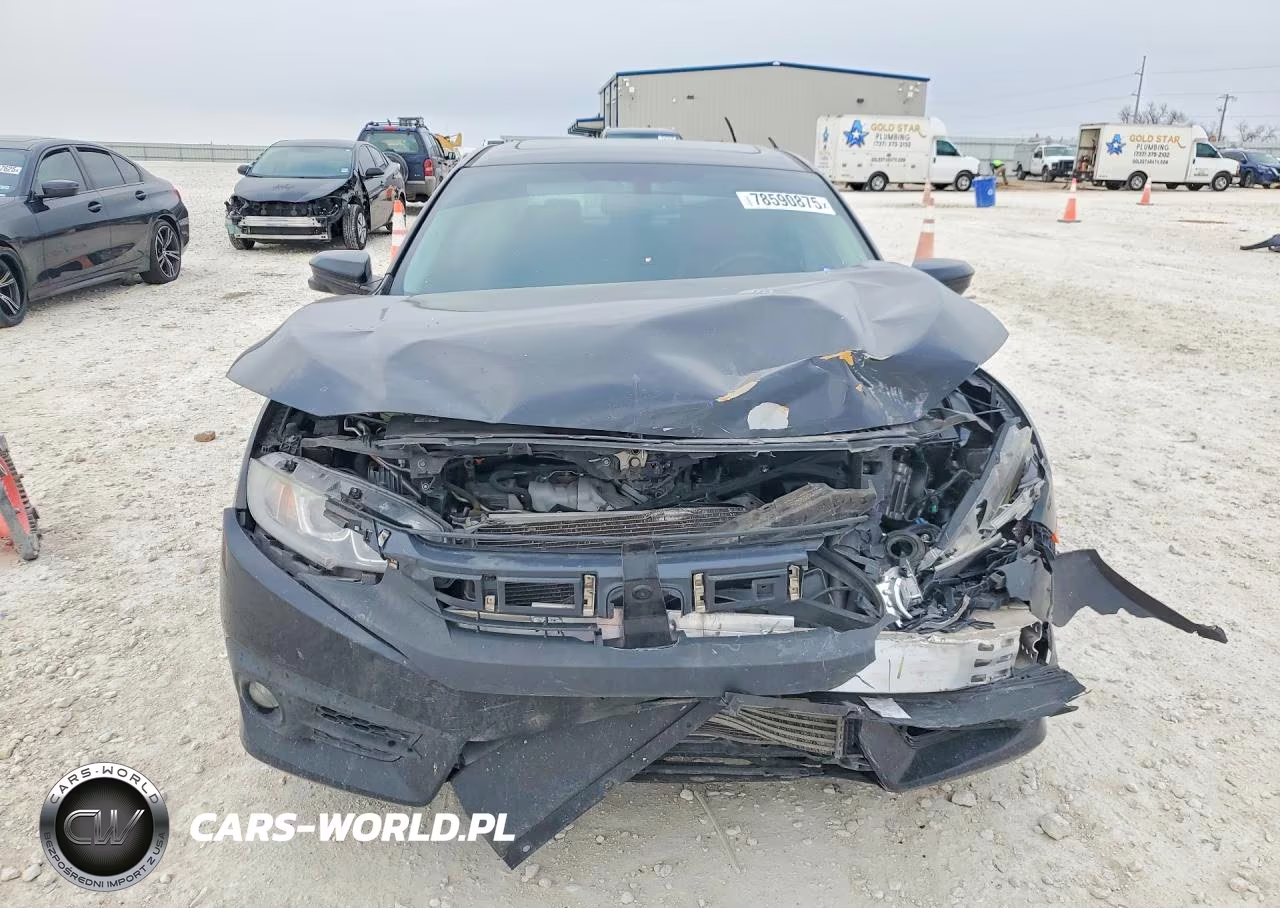 2017 Honda Civic Exl VIN:19XFC1F75HE007086 - 5