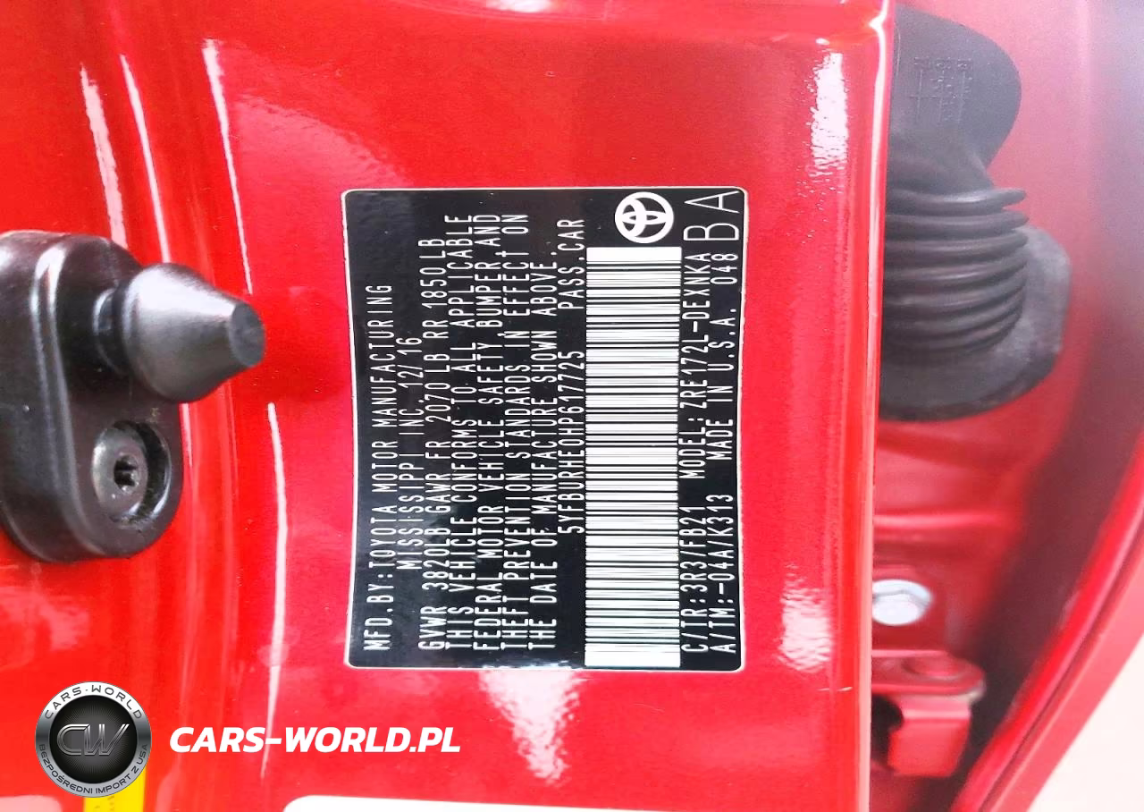 2017 Toyota Corolla L VIN:5YFBURHE0HP617725 - 12