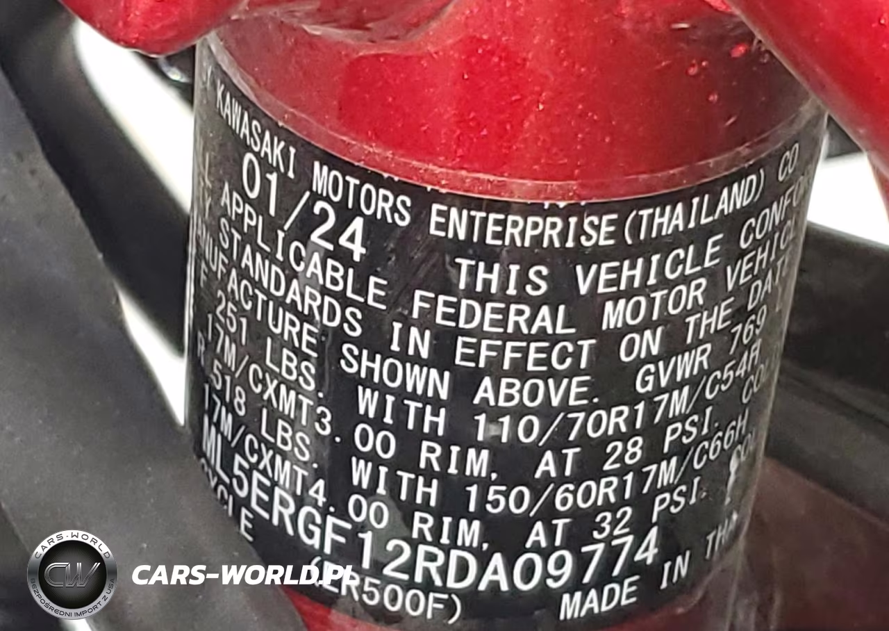 2024 Kawasaki Er500 VIN:ML5ERGF12RDA09774 - 9