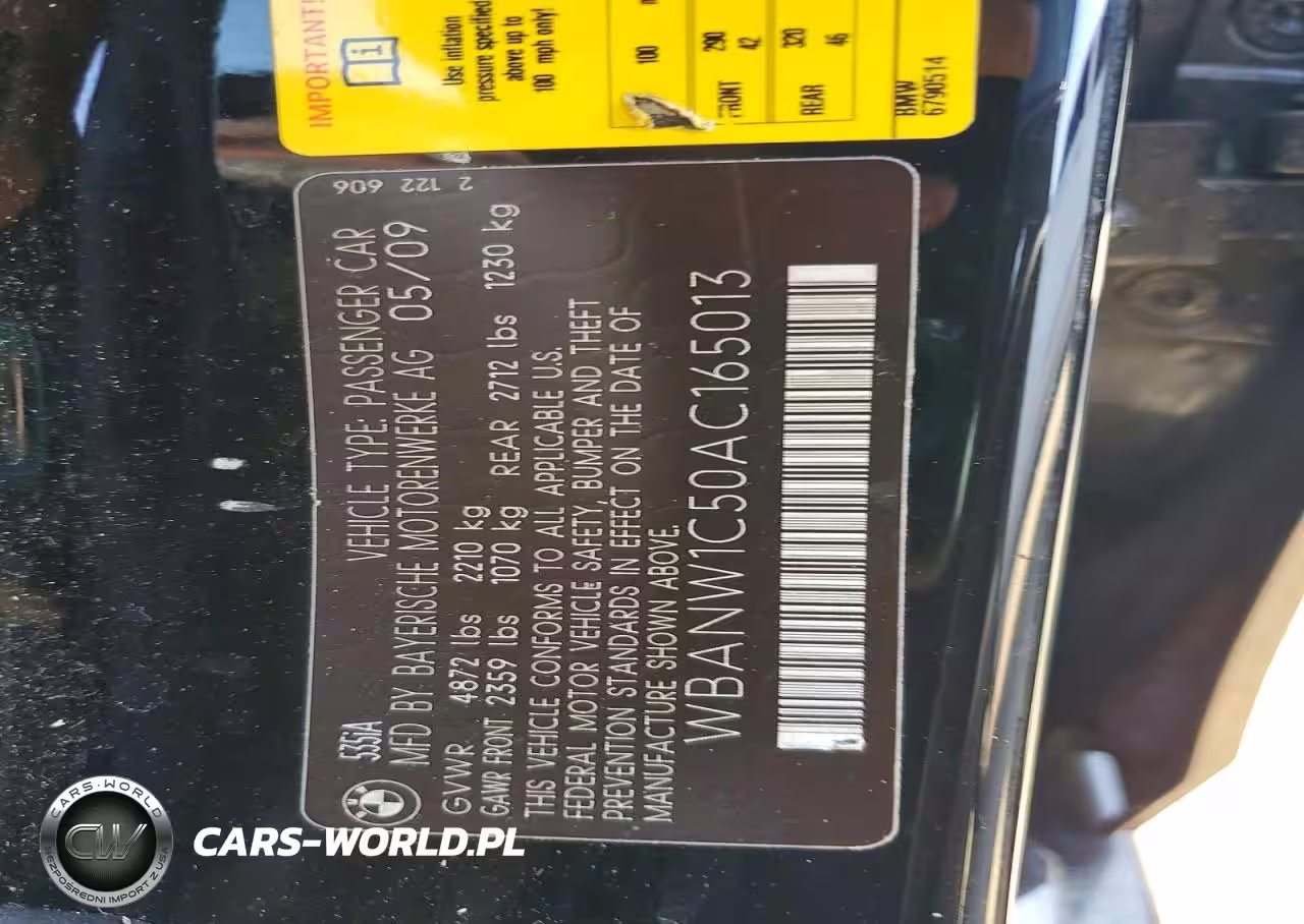 2010 BMW 535 I VIN:WBANW1C50AC165013 - 12