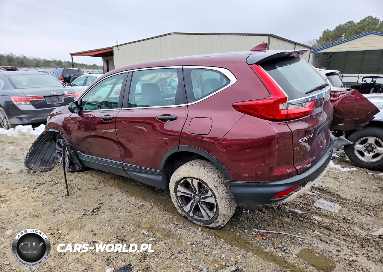 2017 Honda Cr-V Lx VIN:2HKRW6H37HH215901 - 2