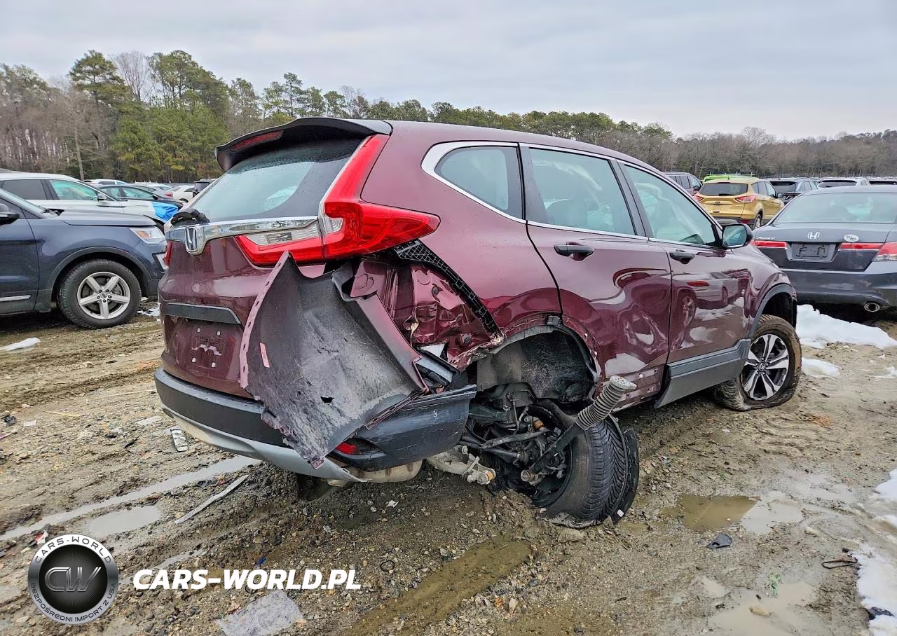 2017 Honda Cr-V Lx VIN:2HKRW6H37HH215901 - 3