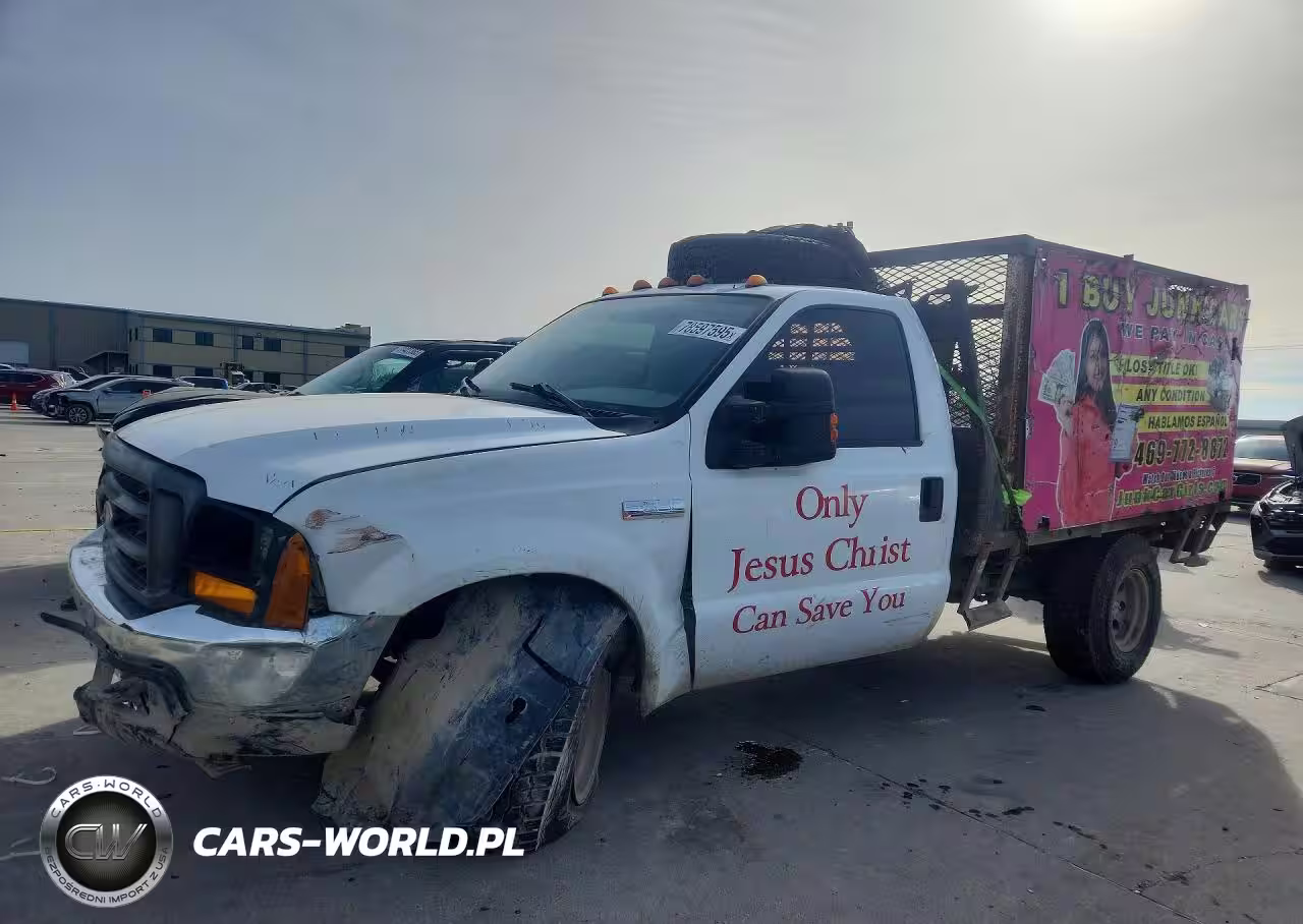 2000 Ford F350 Super Duty Flatbed Truck