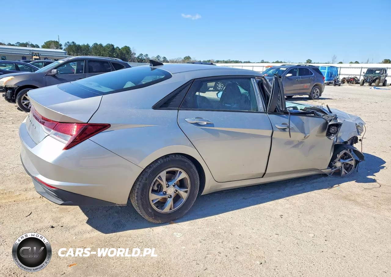 2021 Hyundai Elantra Se VIN:5NPLL4AG5MH014363 - 3