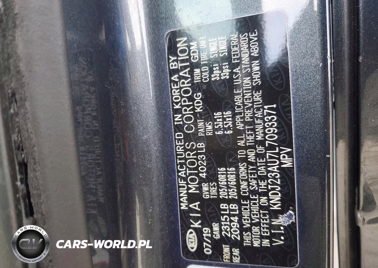 2020 Kia Soul S VIN:KNDJ23AU7L7093371 - 12