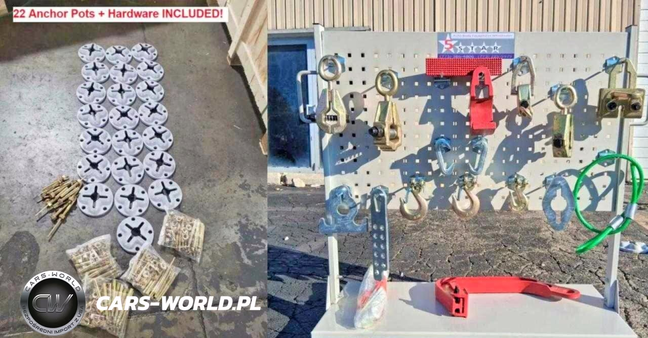 2026 Floor Rack Frame Machine + Accessories + Clamps & Tools + Air Jack VIN:38912197 - 8