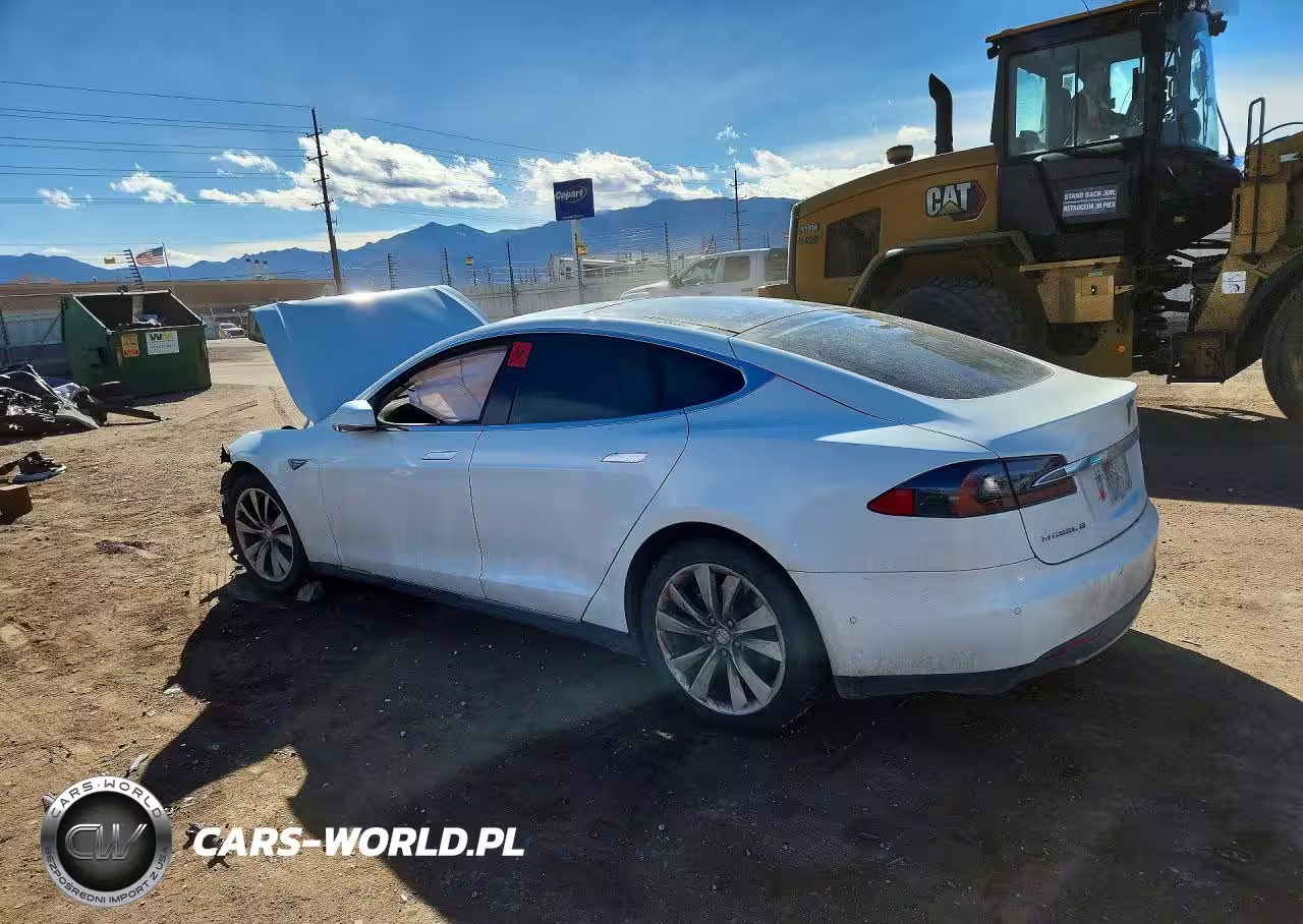 2015 Tesla Model S 85 VIN:5YJSA1H15FFP74456 - 2