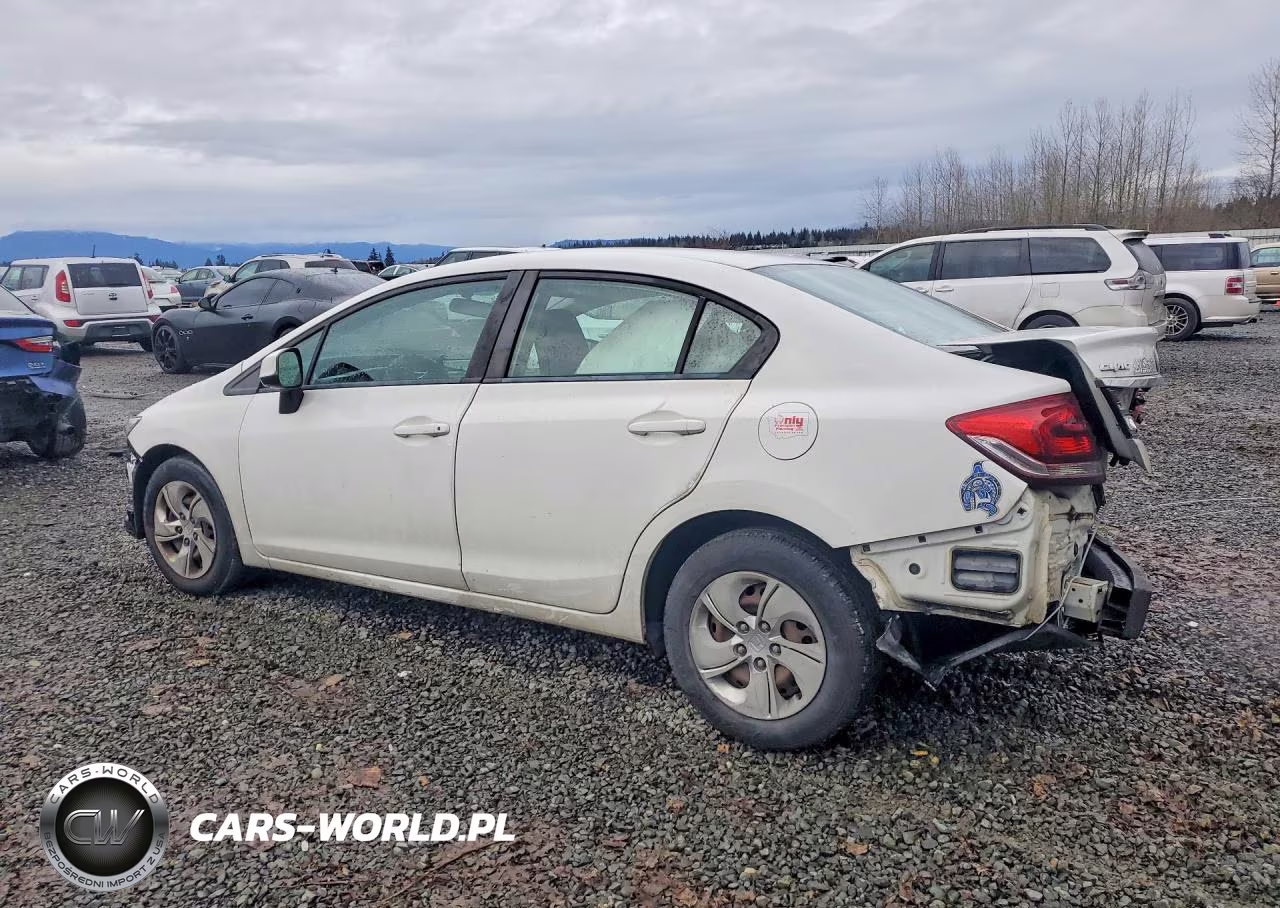 2013 Honda Civic Lx VIN:2HGFB2F51DH530998 - 2
