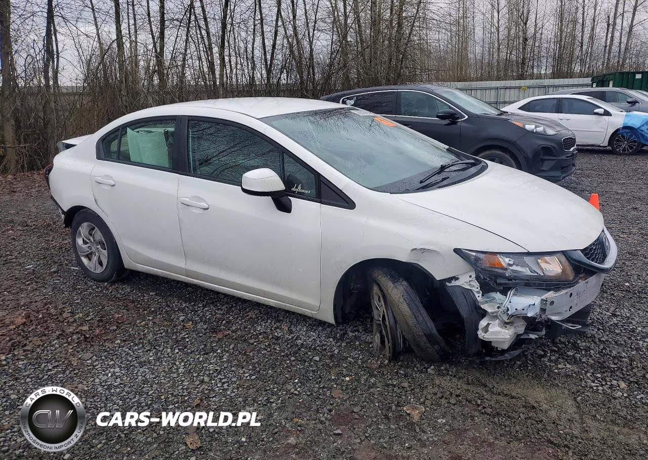 2013 Honda Civic Lx VIN:2HGFB2F51DH530998 - 4