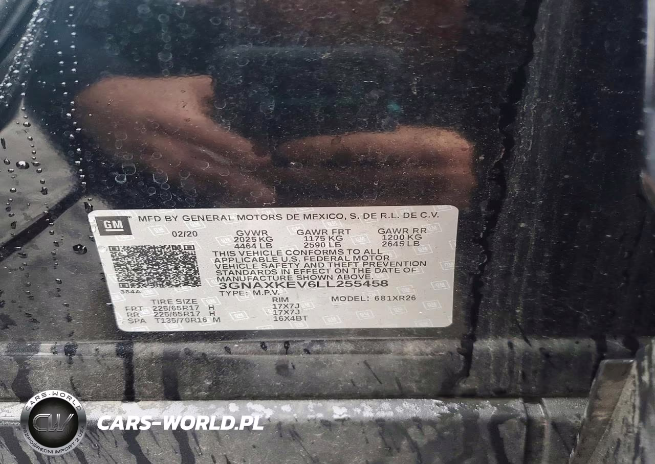 2020 Chevrolet Equinox Lt VIN:3GNAXKEV6LL255458 - 12