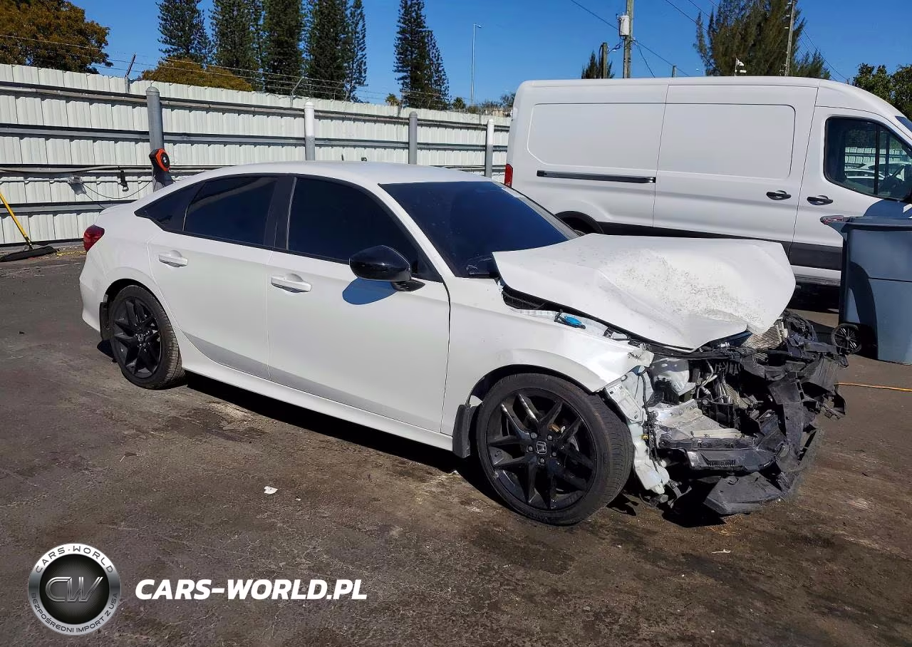 2022 Honda Civic Sport VIN:2HGFE2F51NH610987 - 4