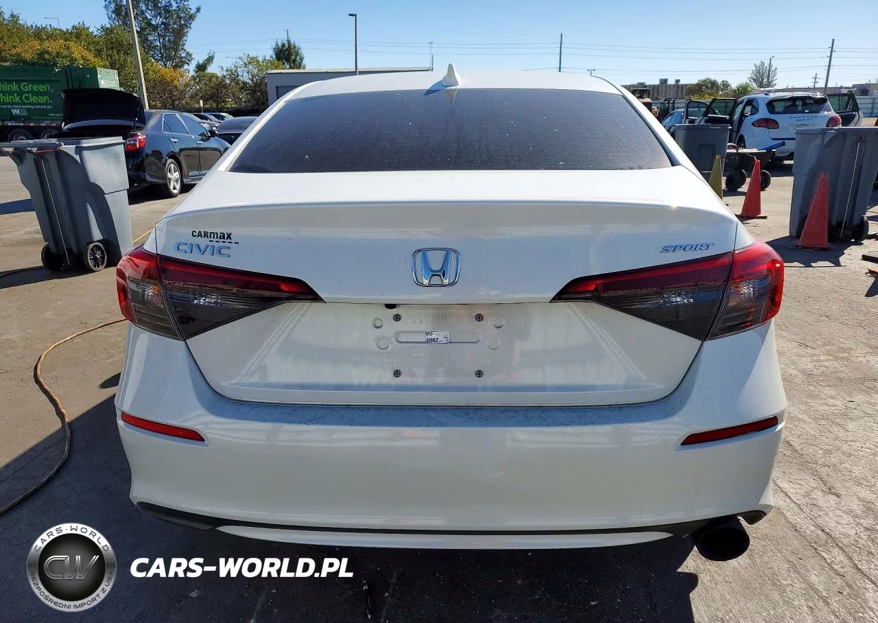 2022 Honda Civic Sport VIN:2HGFE2F51NH610987 - 6