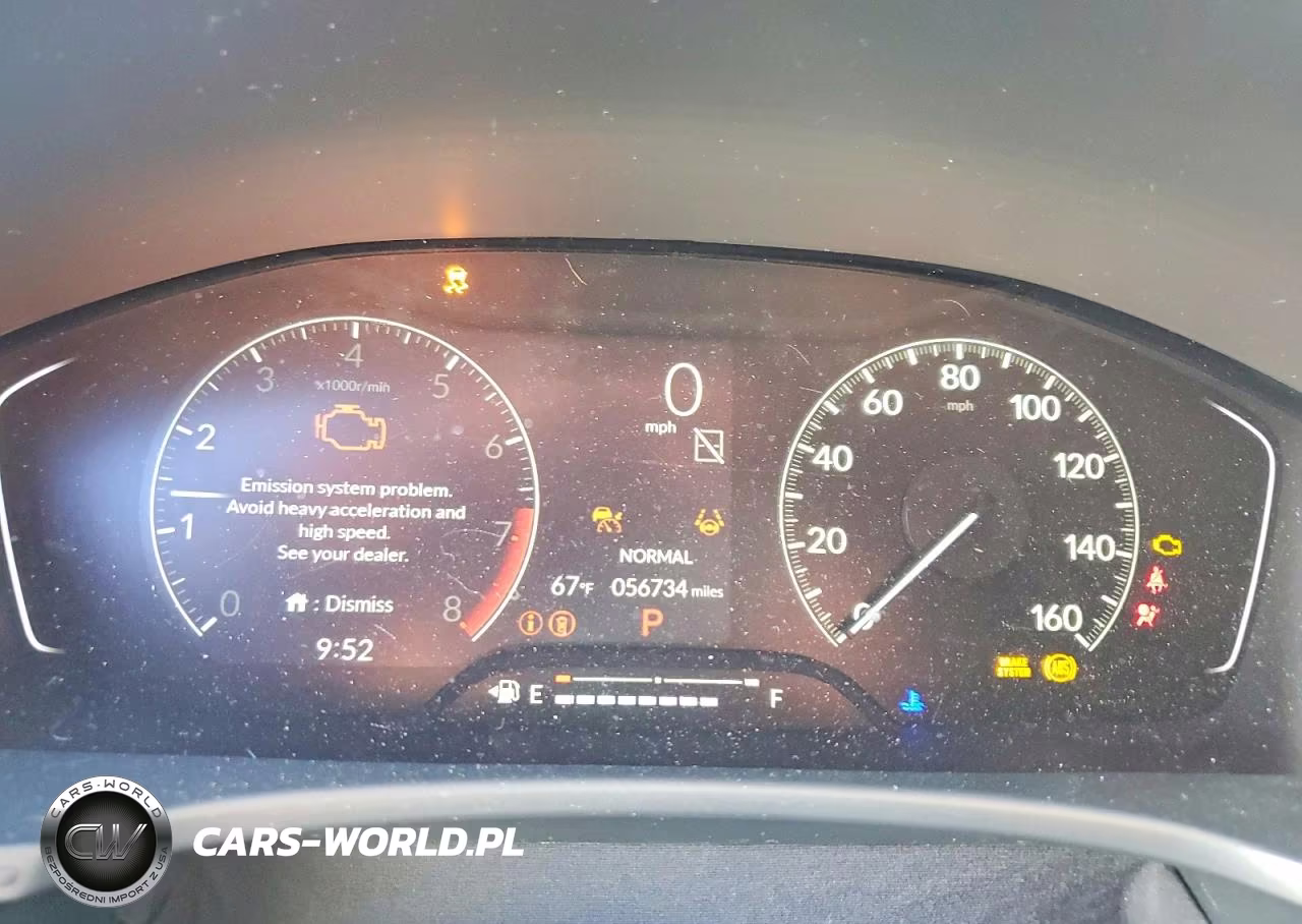 2022 Honda Civic Sport VIN:2HGFE2F51NH610987 - 9