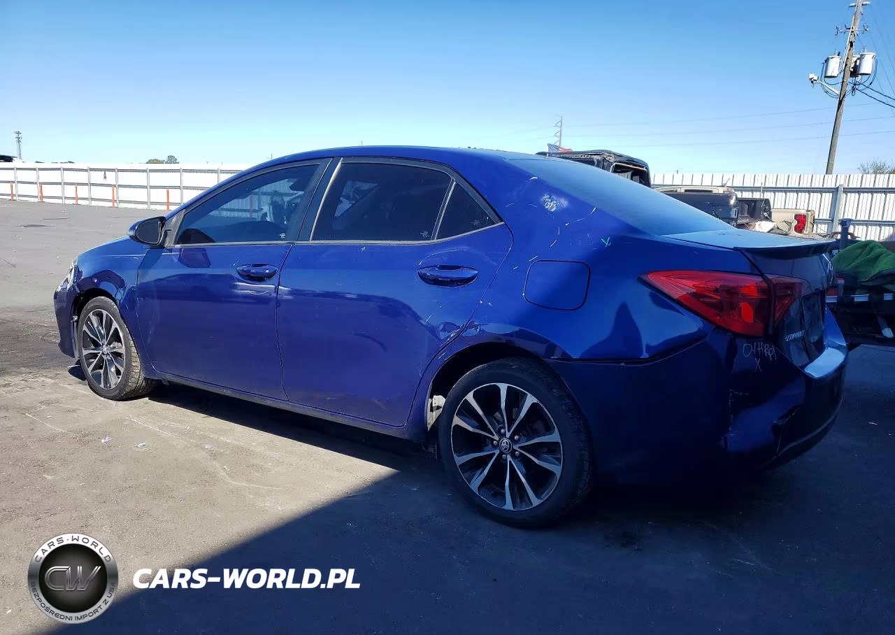 2017 Toyota Corolla Se VIN:2T1BURHE7HC803004 - 2