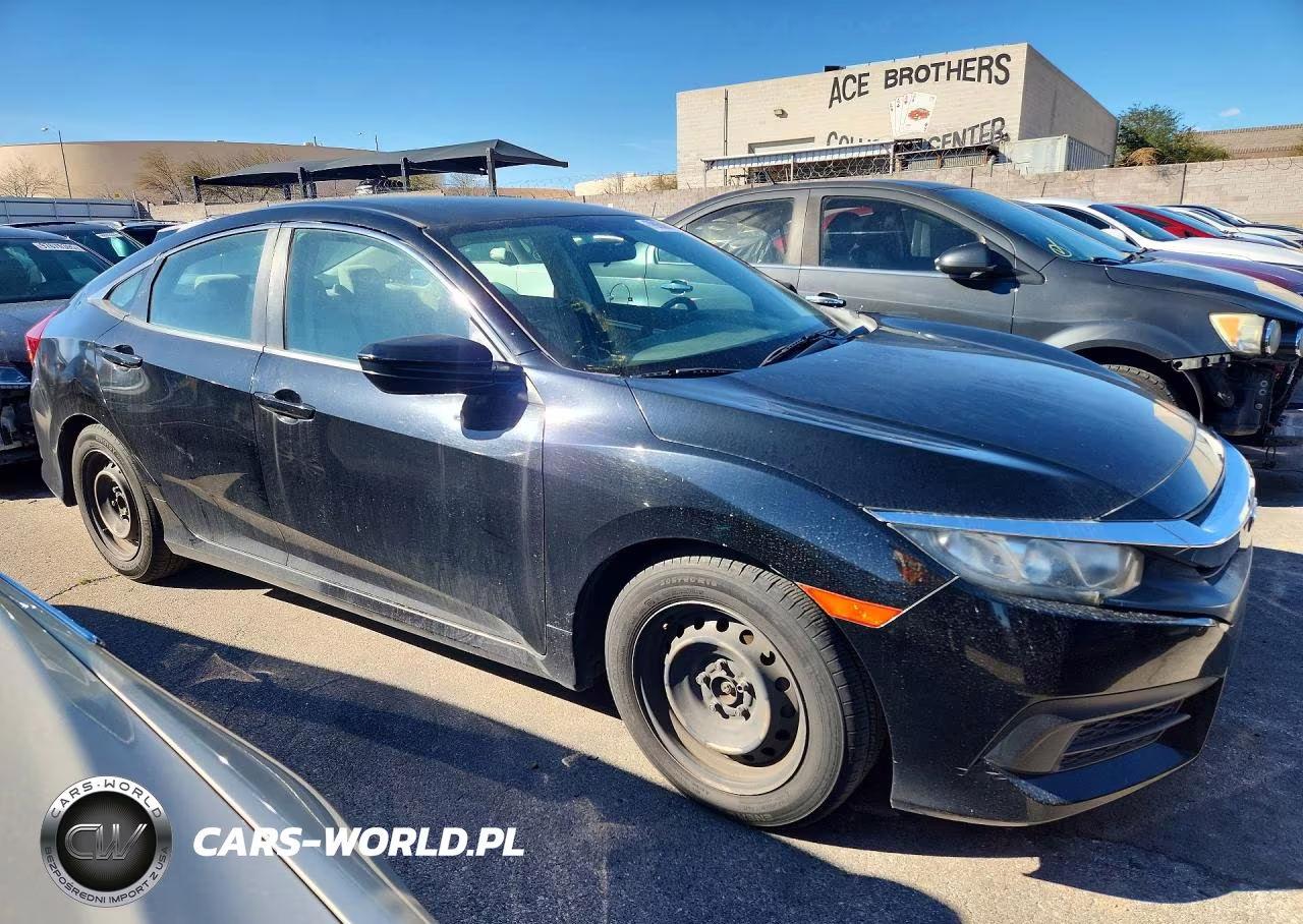 2017 Honda Civic Lx VIN:19XFC2E5XHE005601 - 4