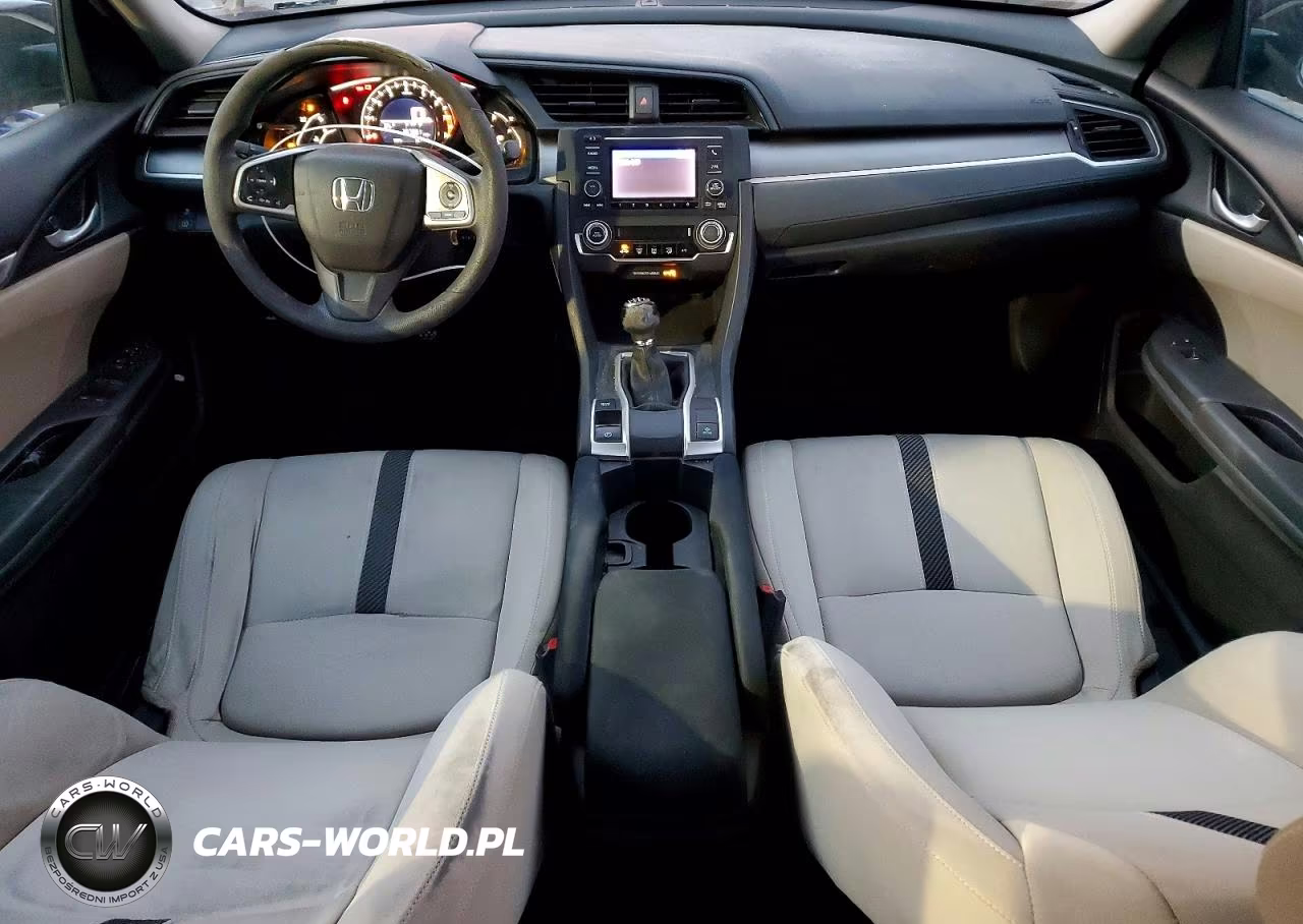 2017 Honda Civic Lx VIN:19XFC2E5XHE005601 - 8