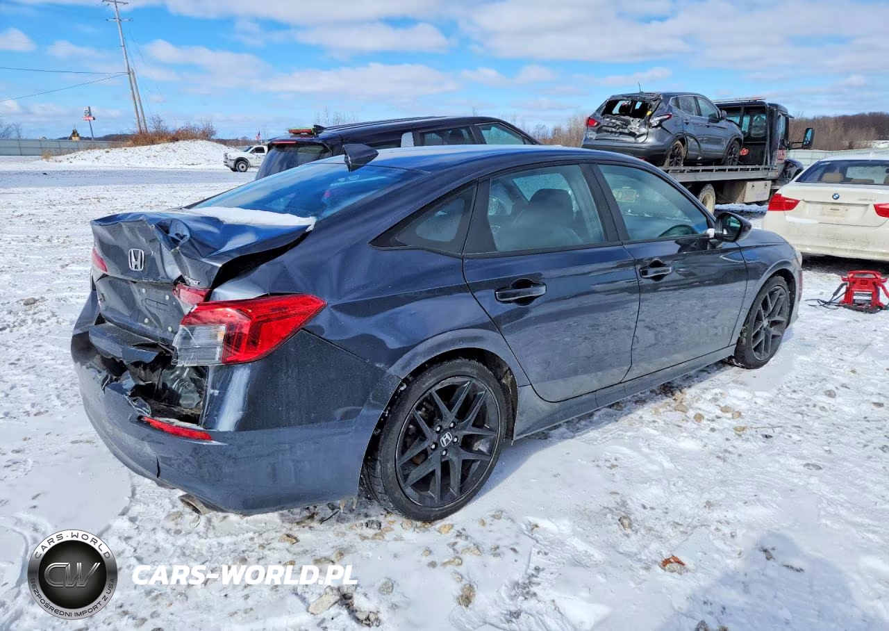 2022 Honda Civic Sport VIN:2HGFE2F59NH597101 - 3