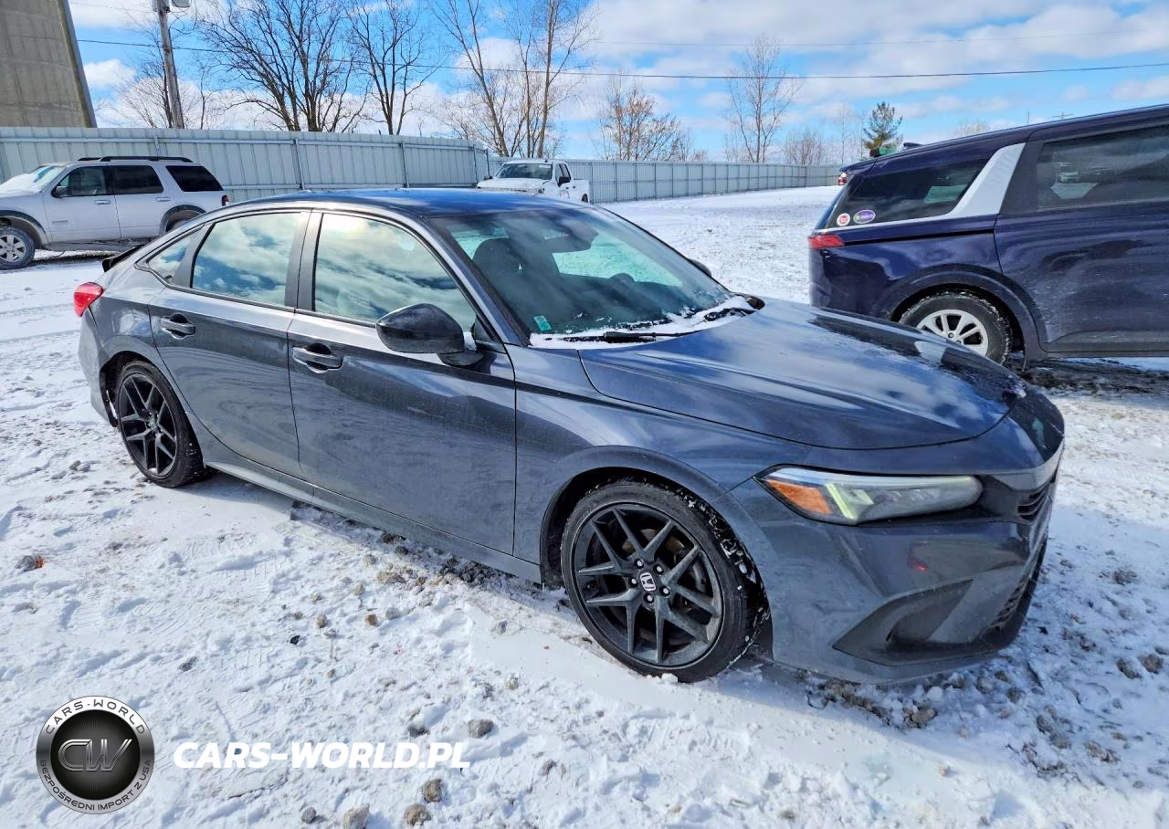 2022 Honda Civic Sport VIN:2HGFE2F59NH597101 - 4