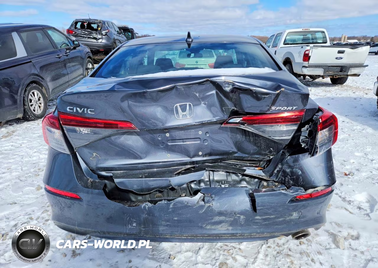 2022 Honda Civic Sport VIN:2HGFE2F59NH597101 - 6