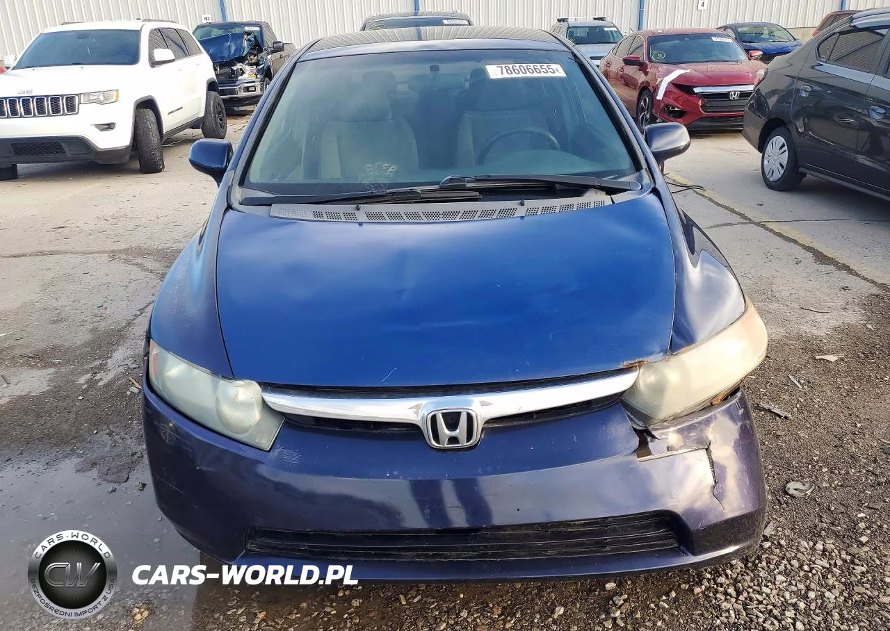 2007 Honda Civic Lx VIN:1HGFA16567L047043 - 5