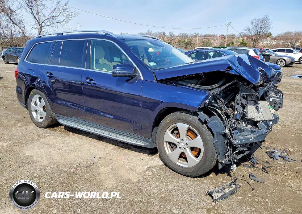 2017 Mercedes-Benz Gls 450 4Matic VIN:4JGDF6EE4HA769674 - 4