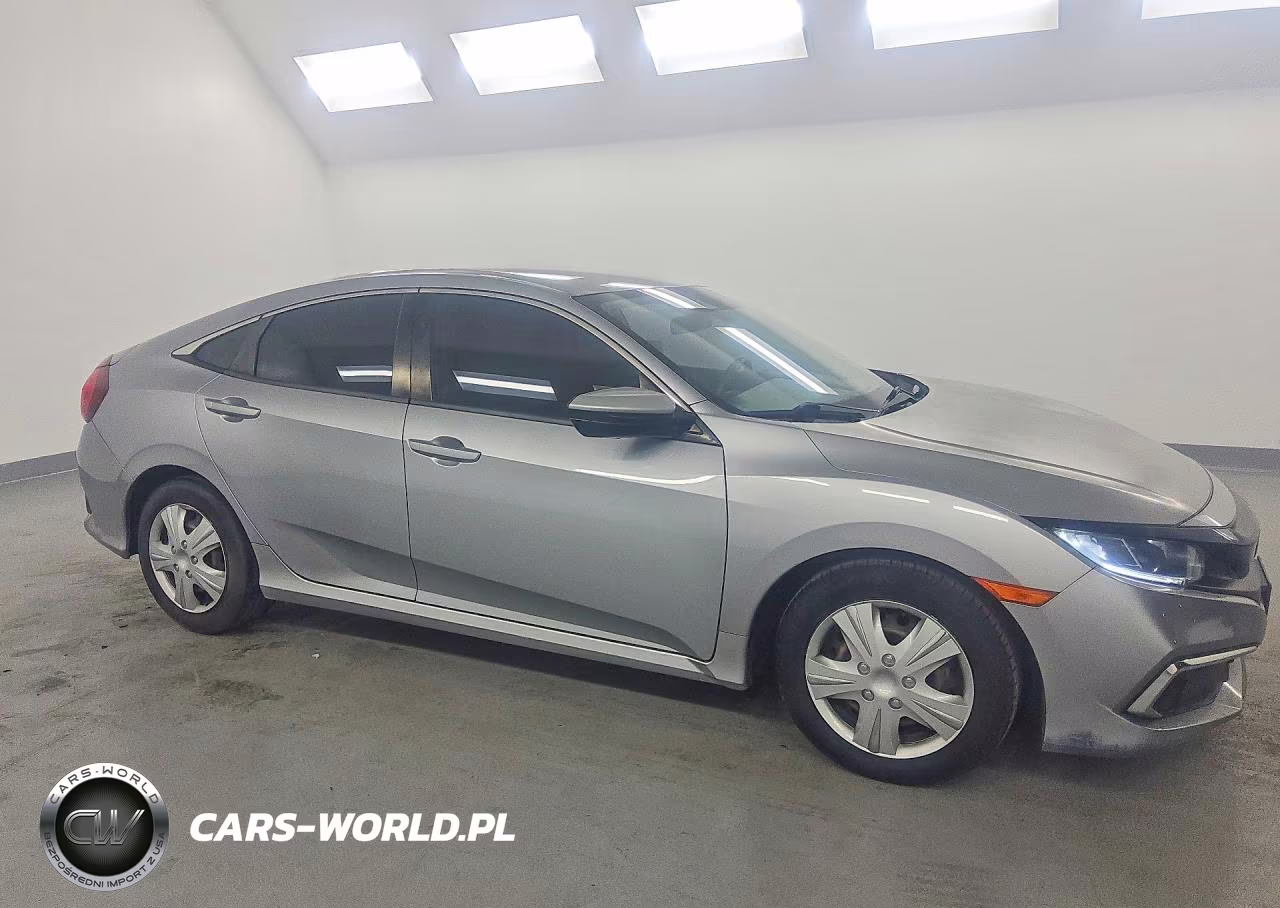 2019 Honda Civic Lx VIN:2HGFC2F62KH509256 - 4