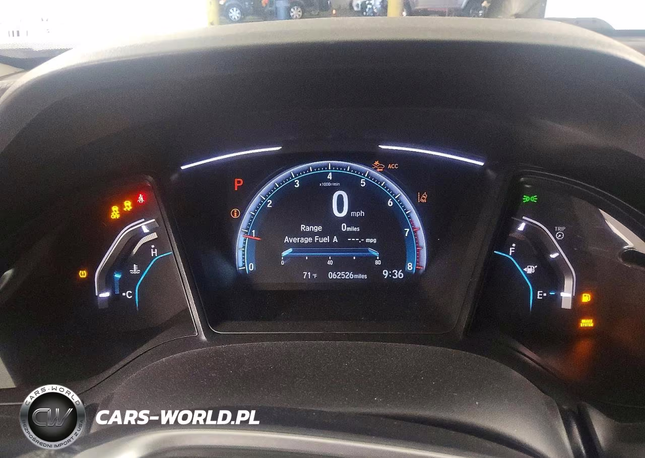 2019 Honda Civic Lx VIN:2HGFC2F67KH503257 - 9