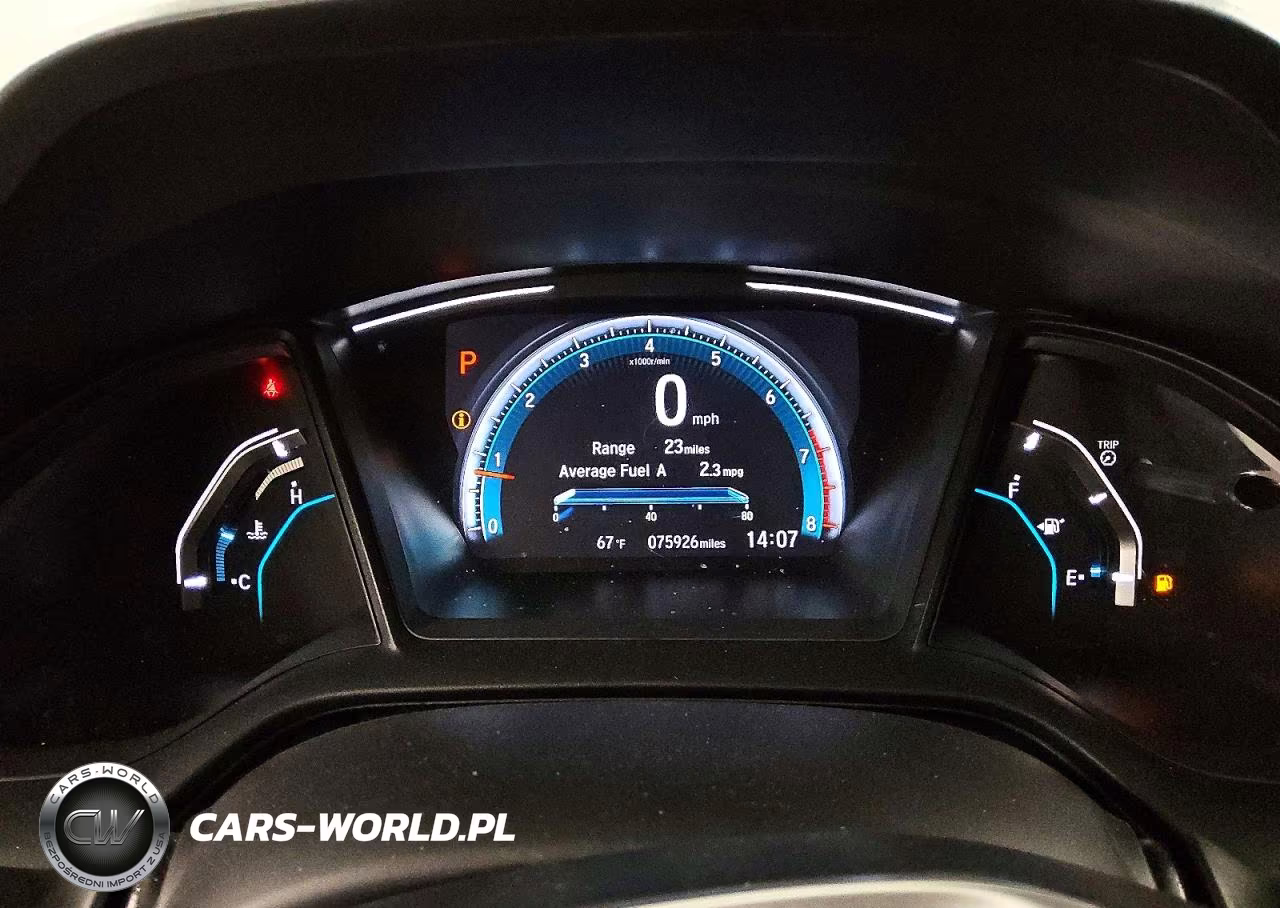 2019 Honda Civic Lx VIN:2HGFC2F68KH595799 - 9