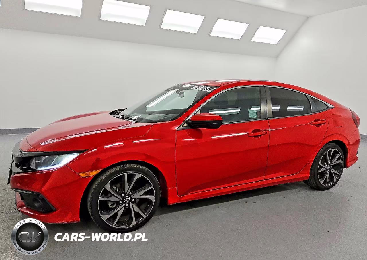 2020 Honda Civic Sport VIN:2HGFC2F8XLH549975 - 1