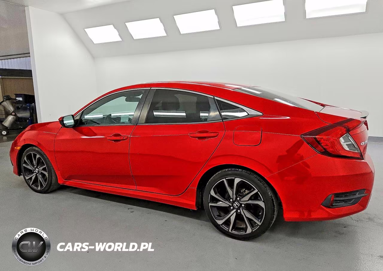 2020 Honda Civic Sport VIN:2HGFC2F8XLH549975 - 2