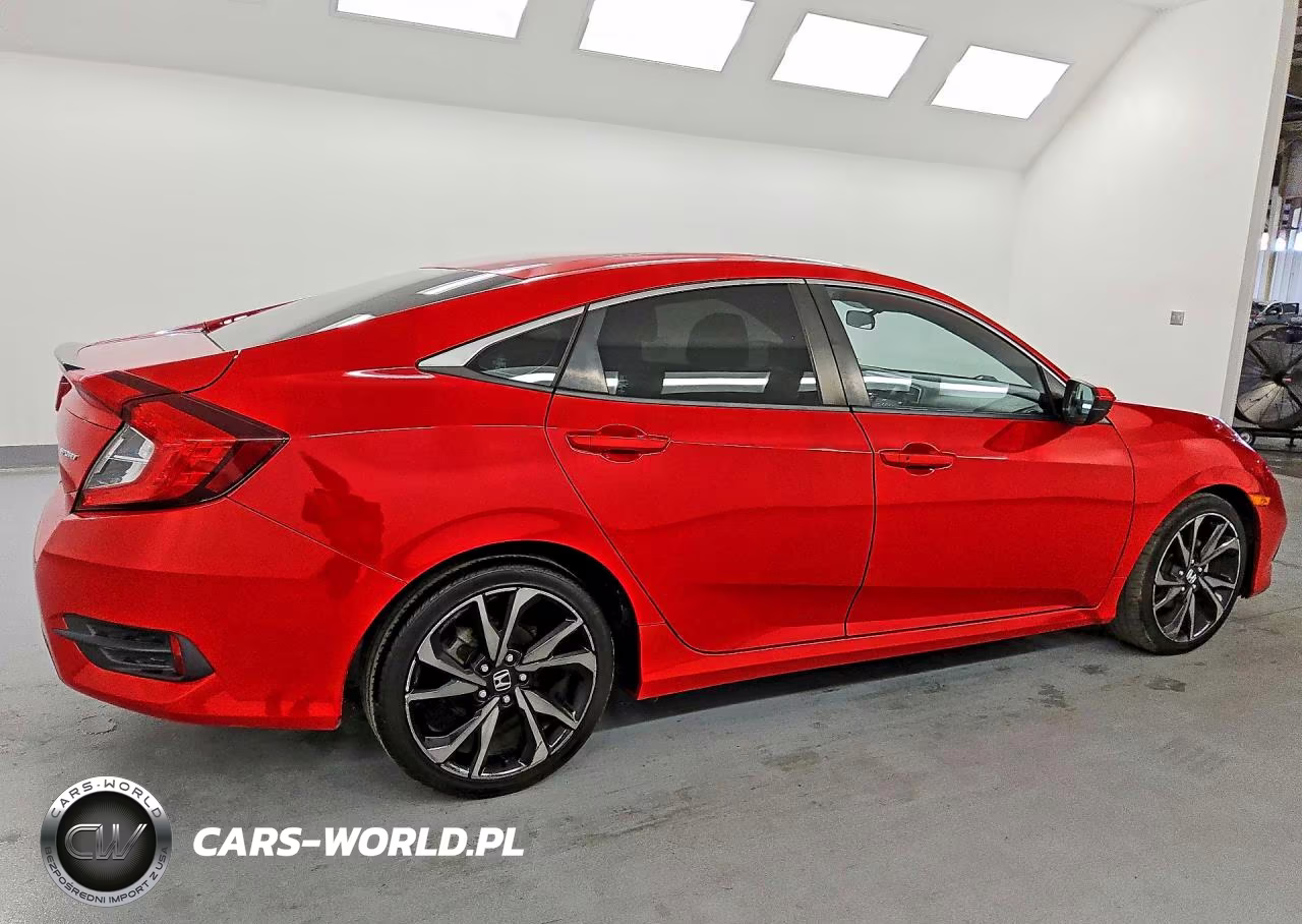 2020 Honda Civic Sport VIN:2HGFC2F8XLH549975 - 3