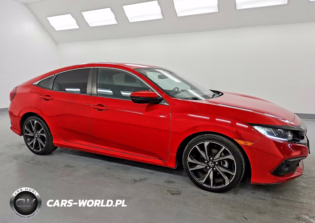 2020 Honda Civic Sport VIN:2HGFC2F8XLH549975 - 4