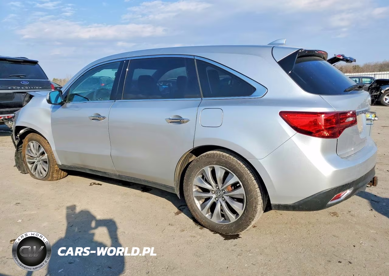 2015 Acura Mdx Technology VIN:5FRYD4H40FB019632 - 2