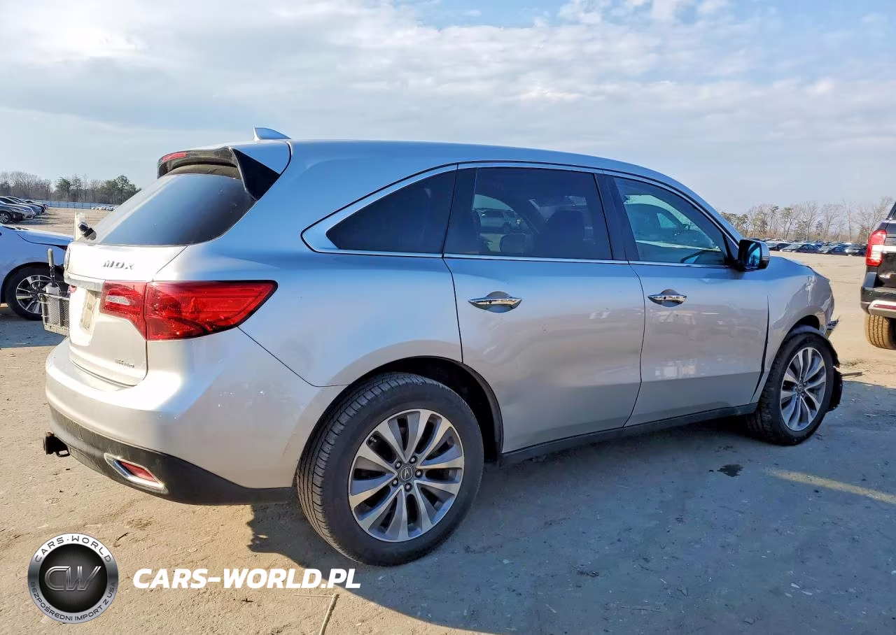 2015 Acura Mdx Technology VIN:5FRYD4H40FB019632 - 3