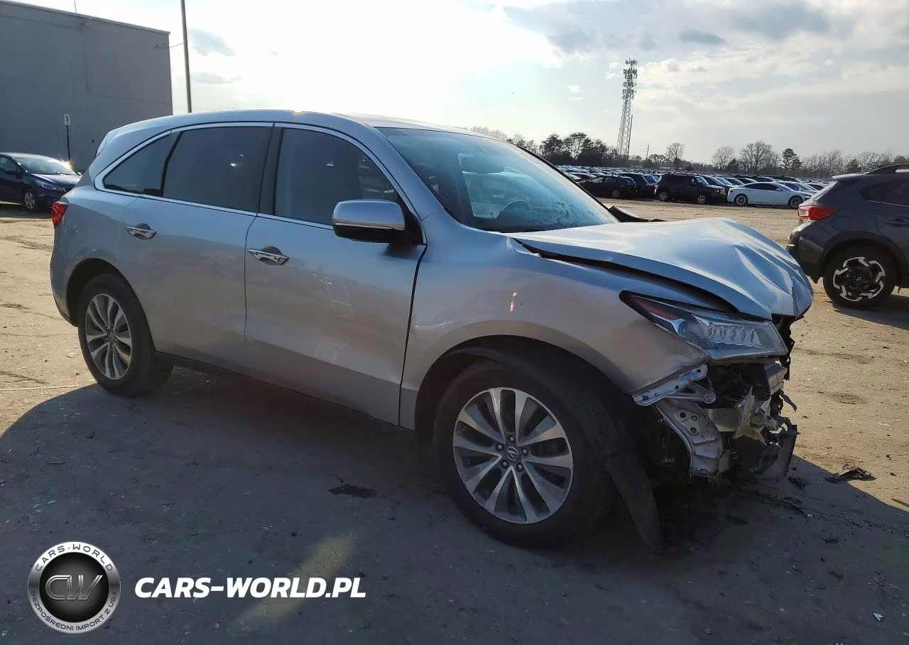 2015 Acura Mdx Technology VIN:5FRYD4H40FB019632 - 4