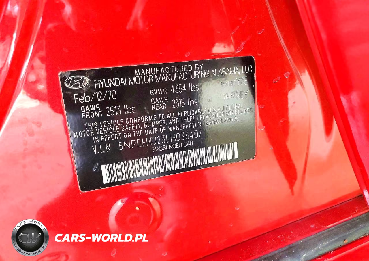2020 Hyundai Sonata Limited VIN:5NPEH4J23LH036407 - 12