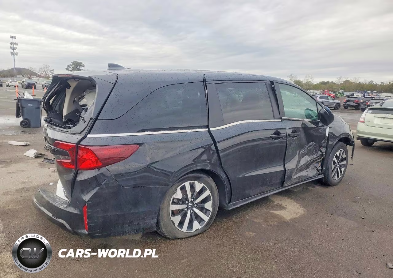 2025 Honda Odyssey Exl VIN:5FNRL6H68SB020768 - 3