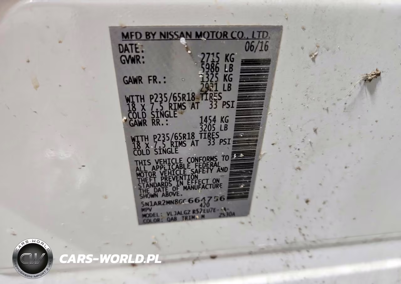 2016 Nissan Pathfinder Sl VIN:5N1AR2MN8GC664756 - 13